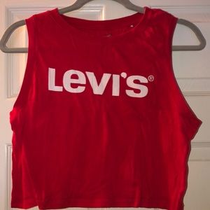 Levi’s Cropped Muscle Tee